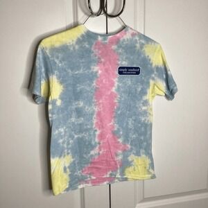 Youth Simply Southern‎ Tie Dyed Cotton Tee Shirt large turtle